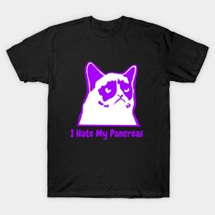 I Hate My Pancreas - Purple T-Shirt